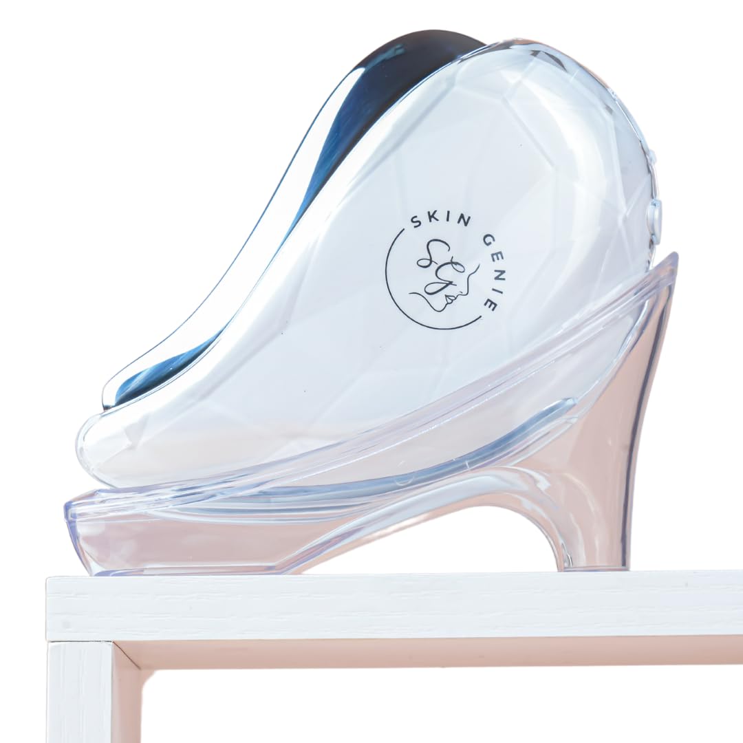 Electric Gua Sha Facial Tool - 7-in-1 Facial Device with Heat/Cold Functions, Vibrations, 3 Light Modes & Ergonomical Traditional Gua Sha Shape