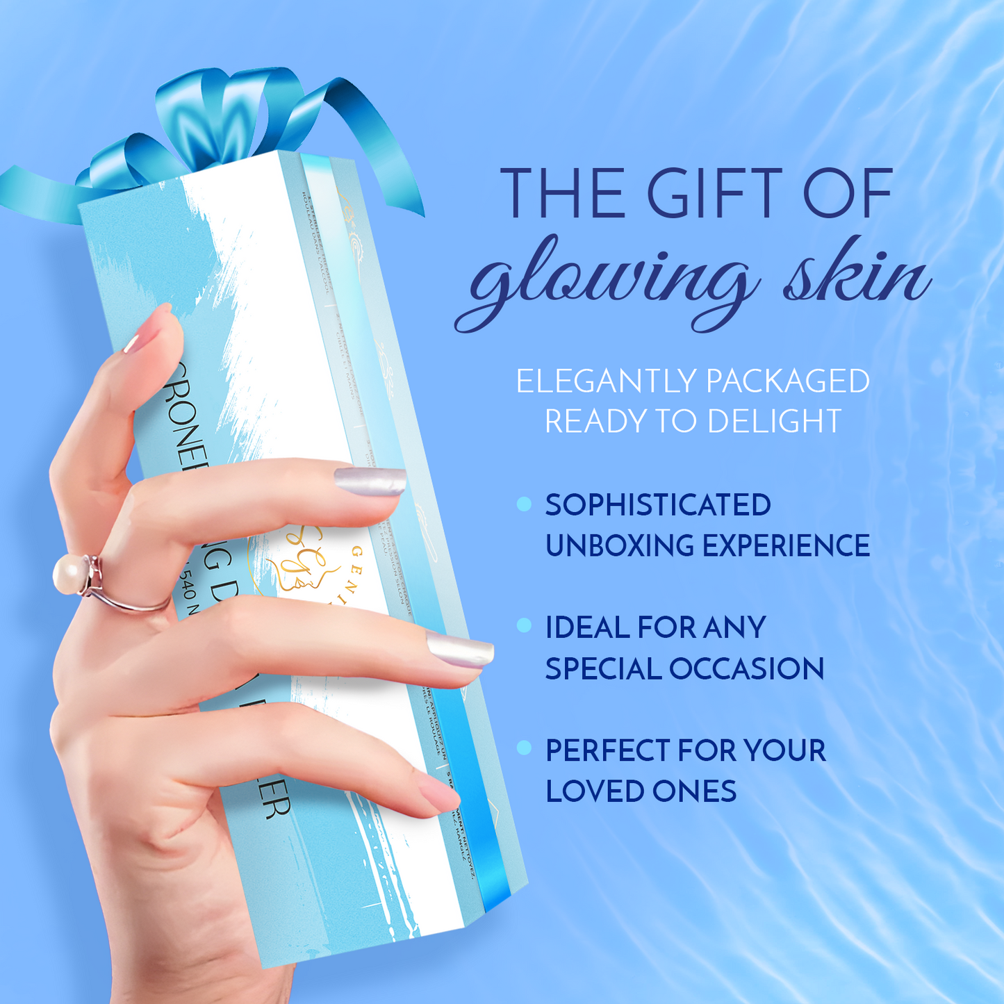 Derma Roller 0.5mm - Microneedling Roller with Sanitized Storage Case Included
